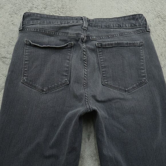 Not Your Daughters Jeans NYDJ Women's Size 8 Gray Mid-Rise Cropped 25" Inseam - Picture 15 of 16